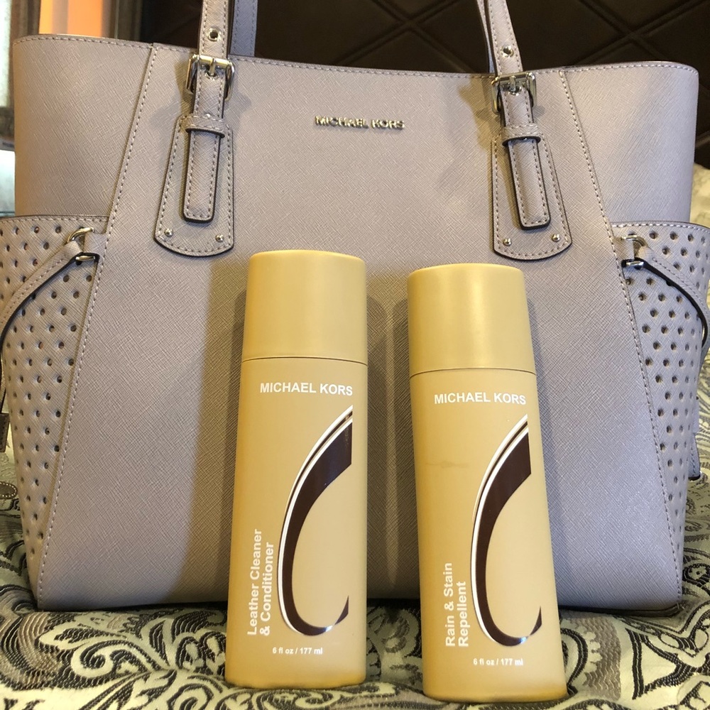 Grey MK purse